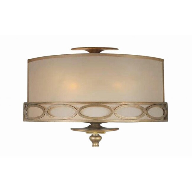 Traditional 2 light Wall Sconce In Antique Brass