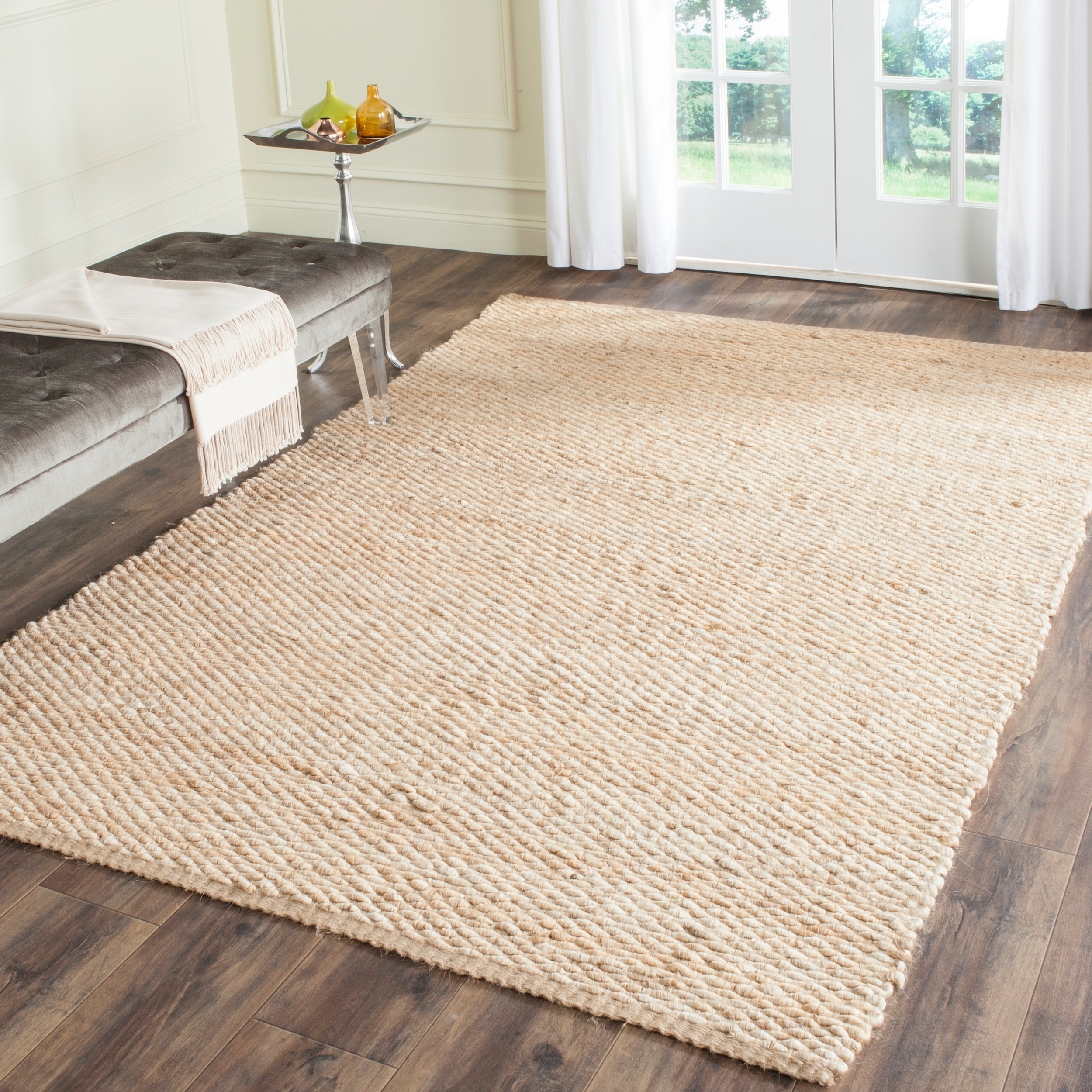 Safavieh Hand woven Natural Fiber Natural Jute Rug (8 X 10)