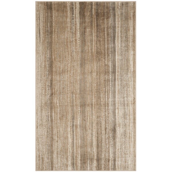 Safavieh Vintage Caramel Abstract Distressed Silky Viscose Rug - 8' x 11'2