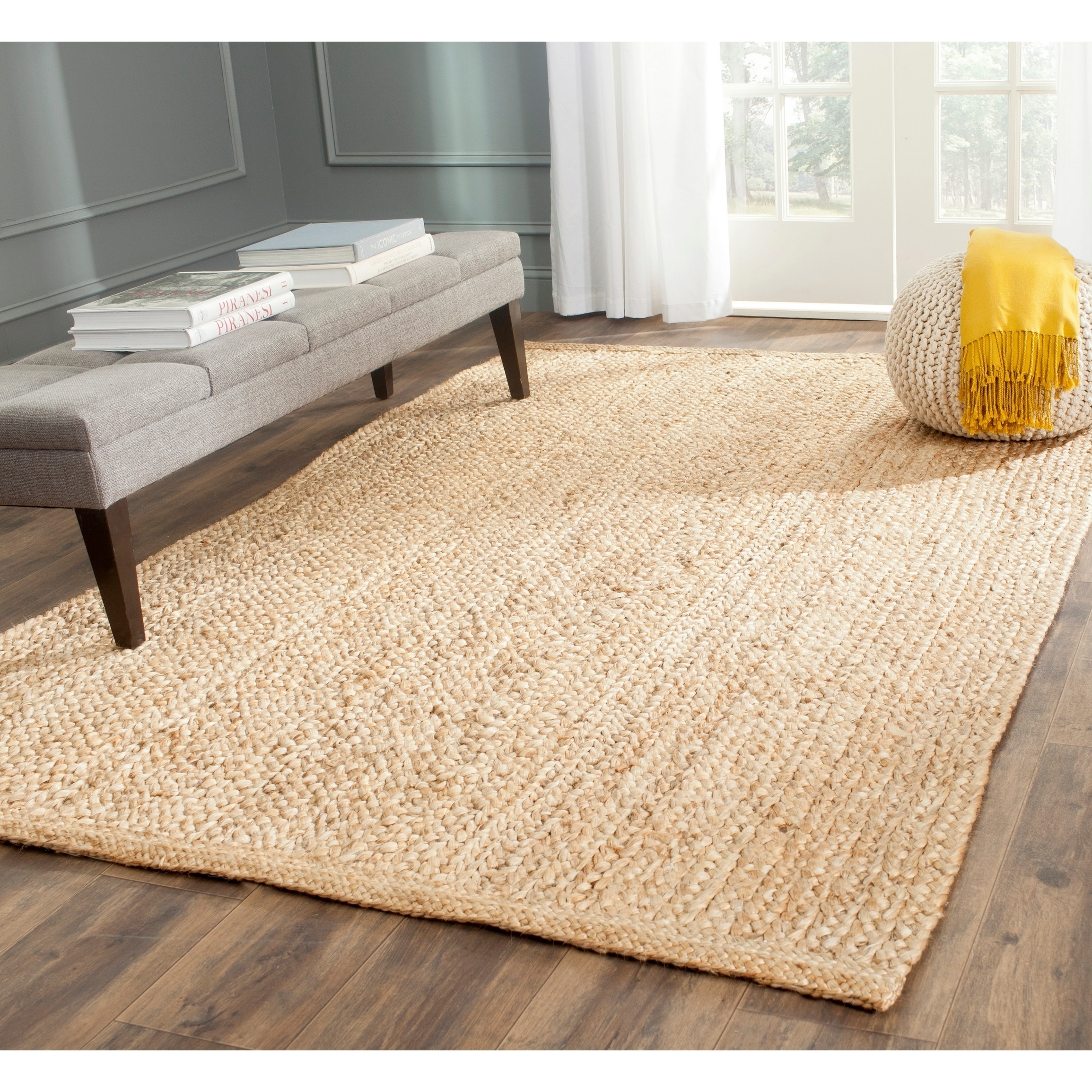 Safavieh Hand woven Natural Fiber Natural Jute Rug (6 X 9)