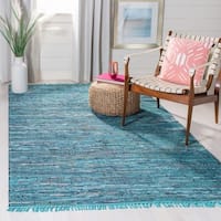 Safavieh Handmade Rag Rug Vistiana Casual Stripe Cotton Rug