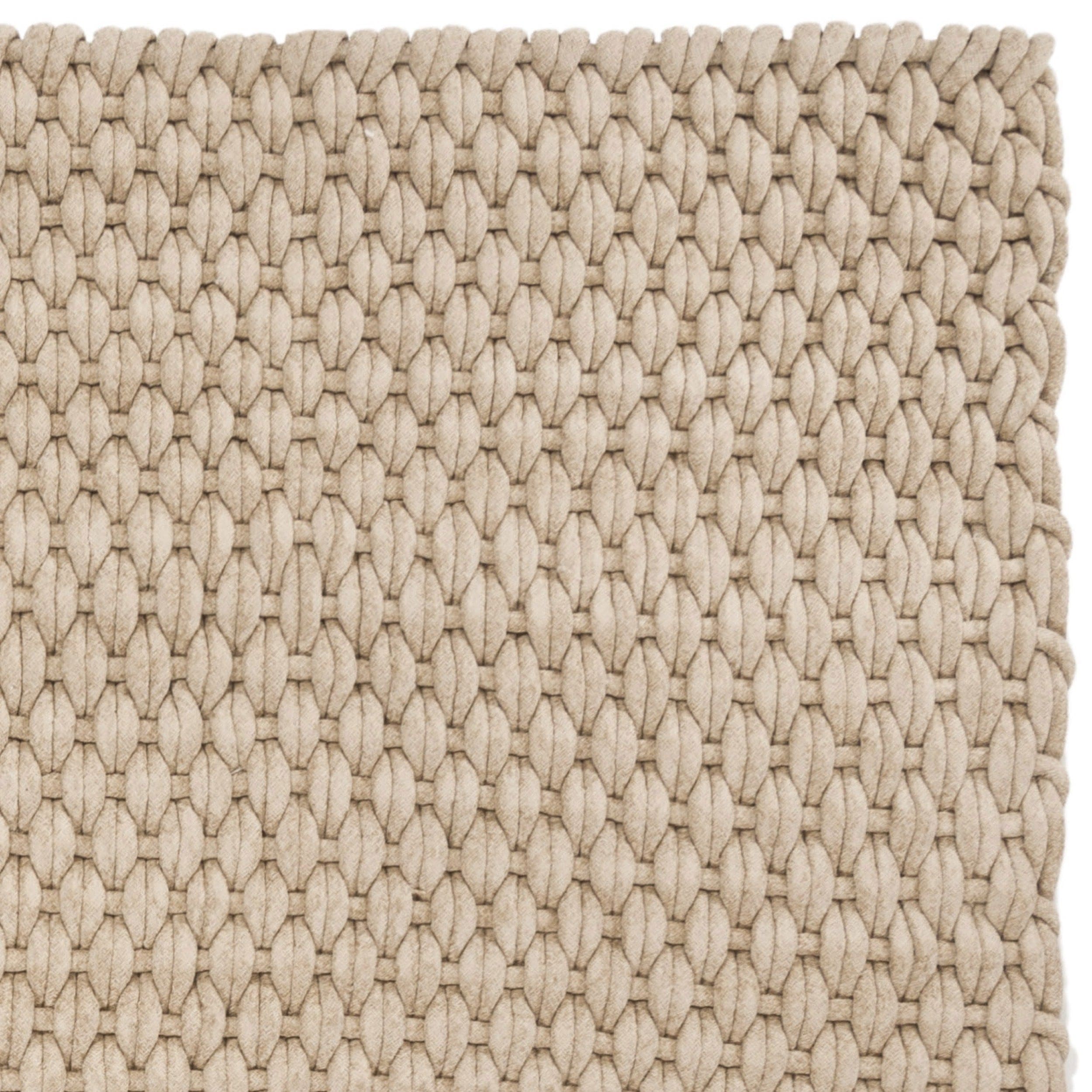 Safavieh Hand woven Manhattan Beige Wool Rug (4 X 6)