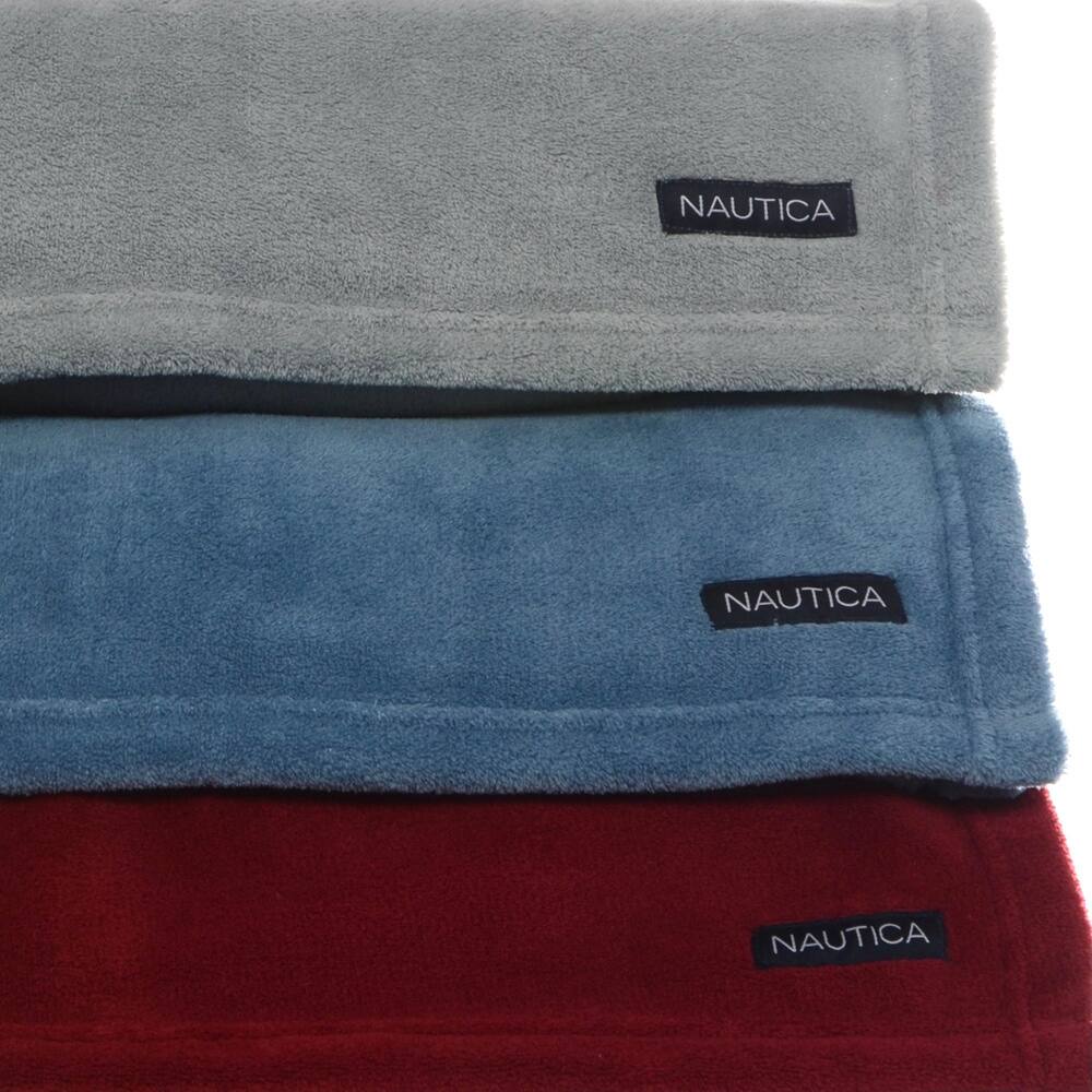 Nautica Microfleece Anti-pill Blanket