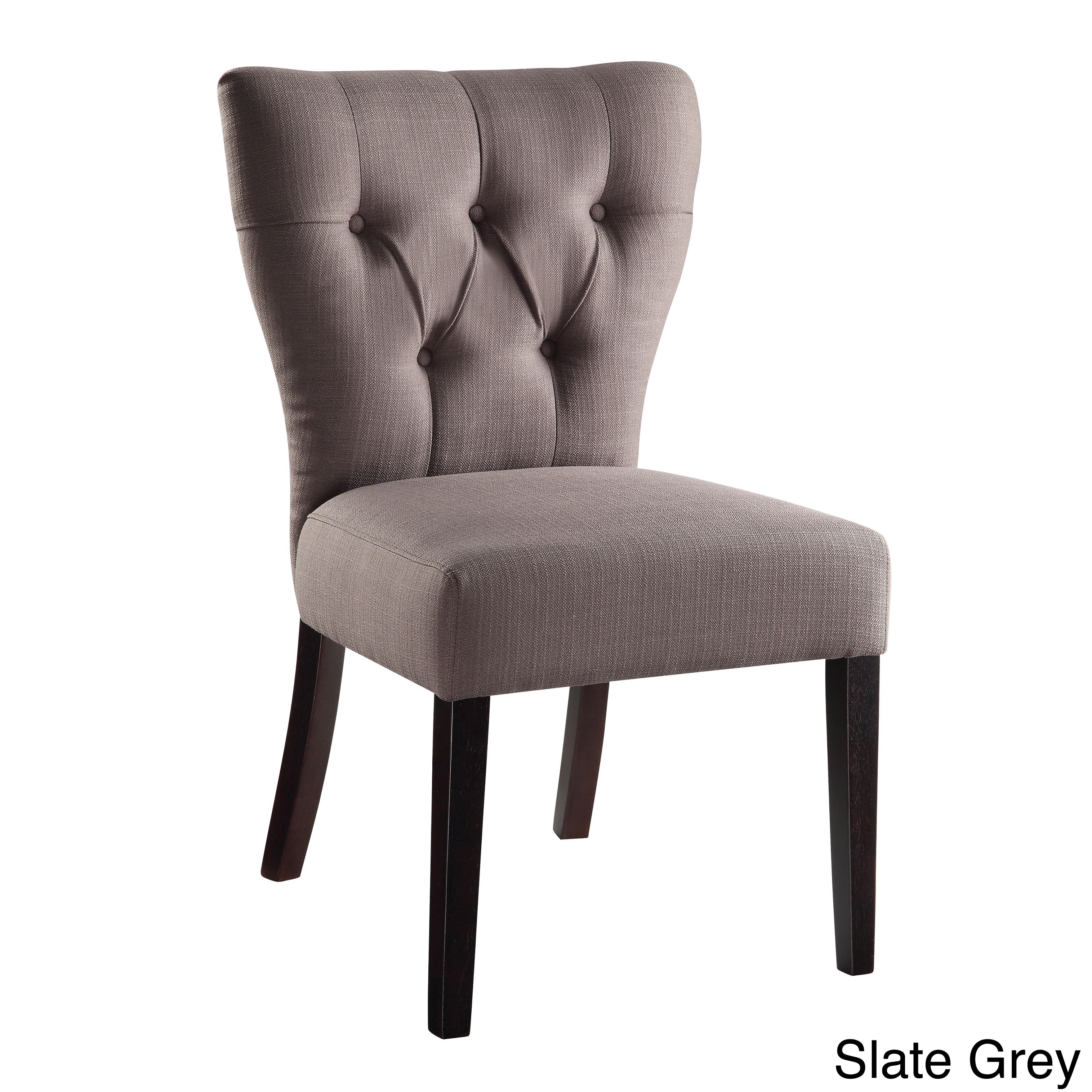 Ave Six Andrew Tufted Back Armless Chair