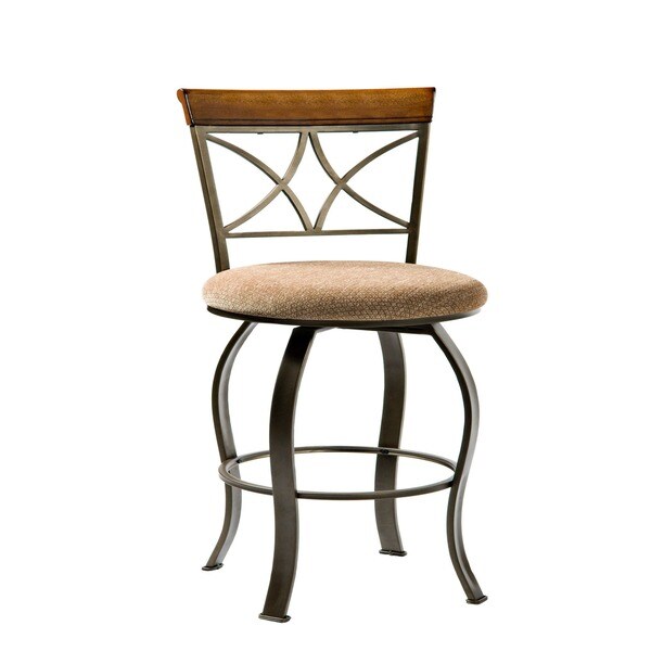 Powell Eden Swivel Bar Stool Free Shipping Today