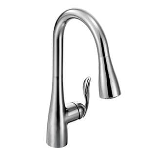 Moen Arbor Chrome One-Handle High Arc Pulldown Kitchen Faucet