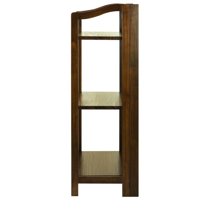 Stratford 3-shelf Folding Bookcase