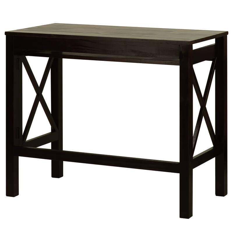 The Gray Barn La Vida Pull-out Tray Folding Desk - Espresso Finish - Espresso