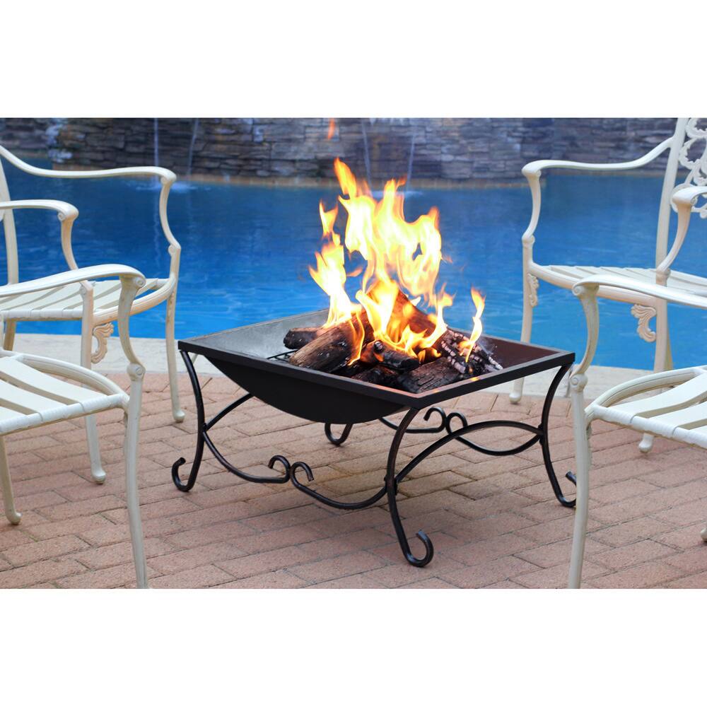 27-inch Black Classic Fire Pit