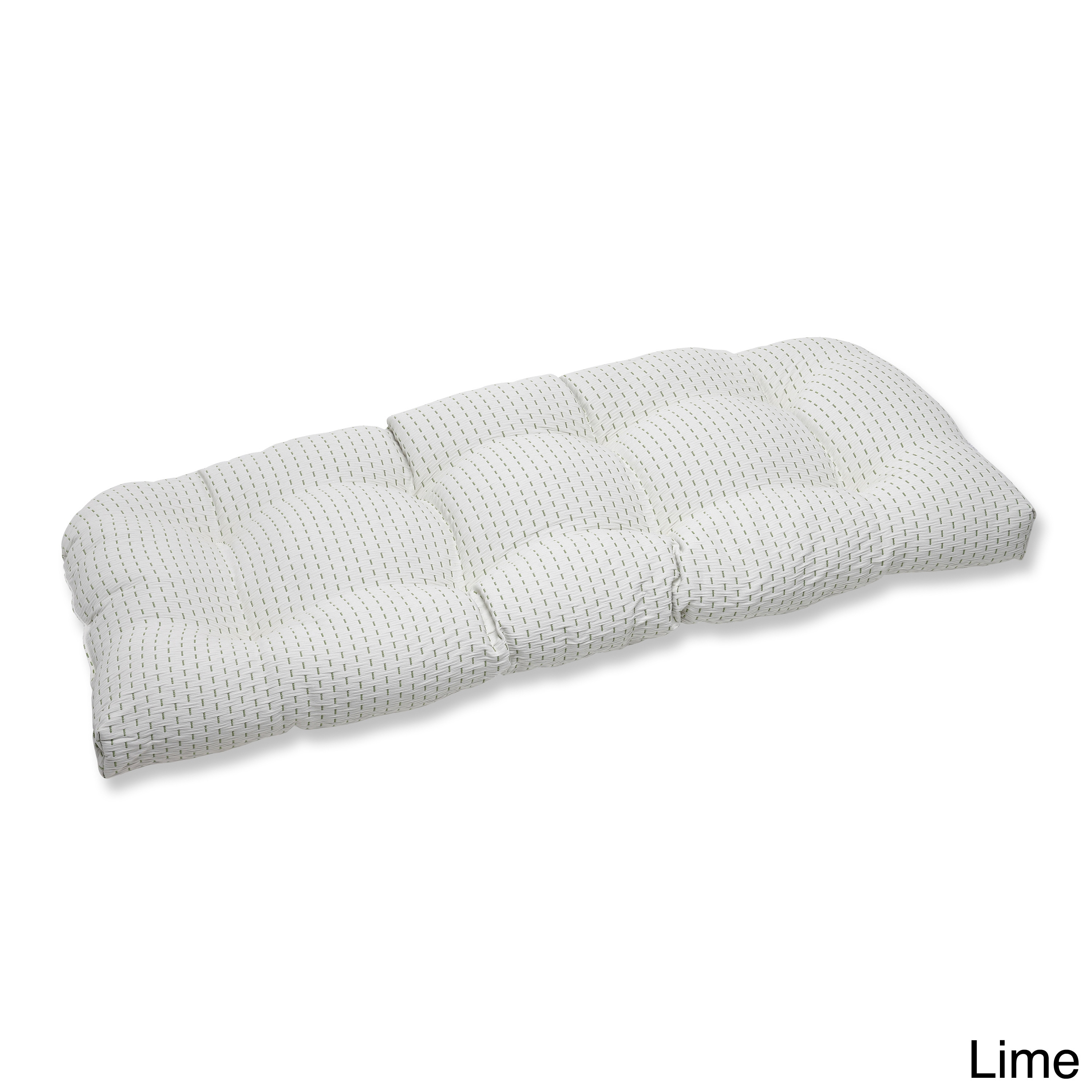 Pillow Perfect Wicker Loveseat Cushion