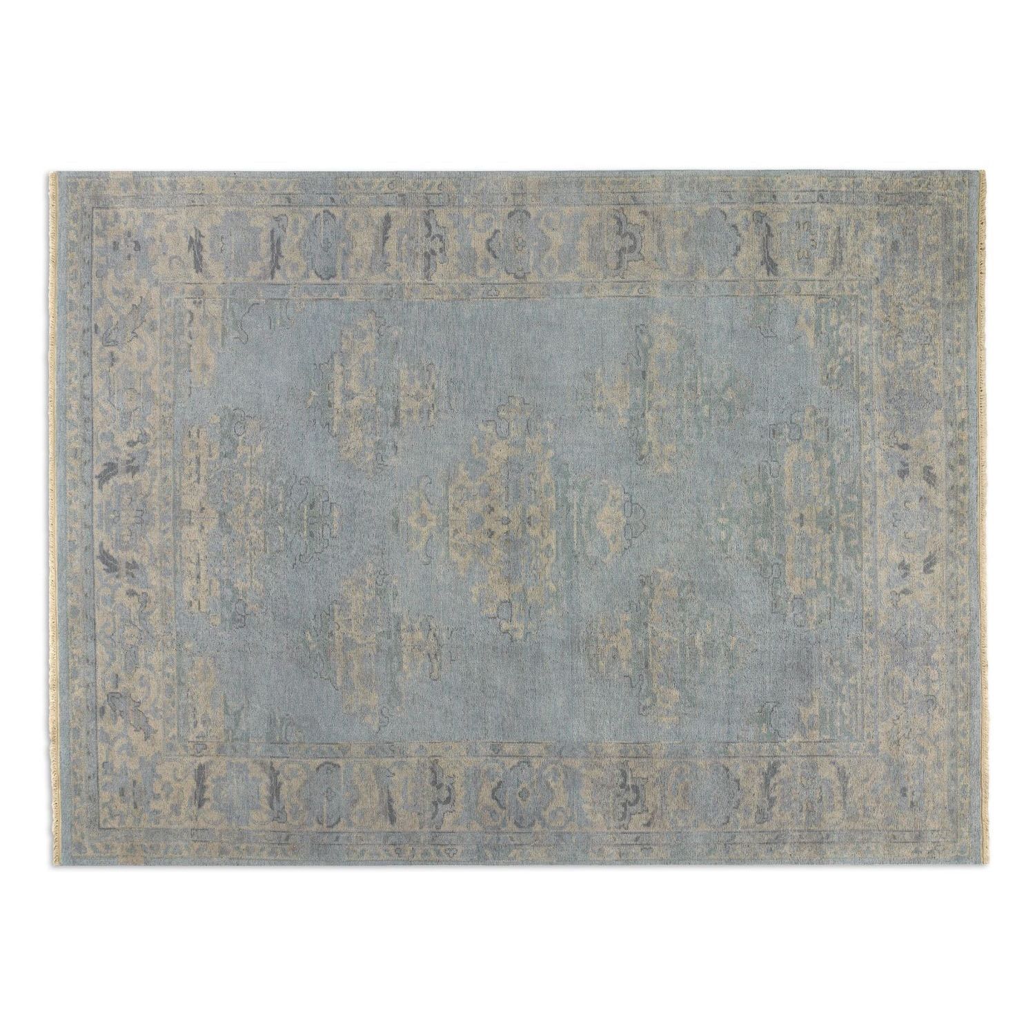 Uttermost Yalova Blue Wool Rug (6 X 9)