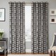 preview thumbnail 8 of 8, Softline Peyton Woven Jacquard Grommet Top Curtain Panel