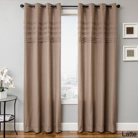 Softline Carry Pleated Gromment Top Curtain Panel