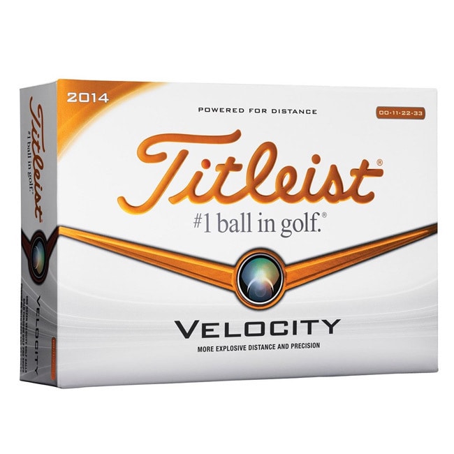 Titleist 2014 Velocity Golf Ball 12 ball Pack