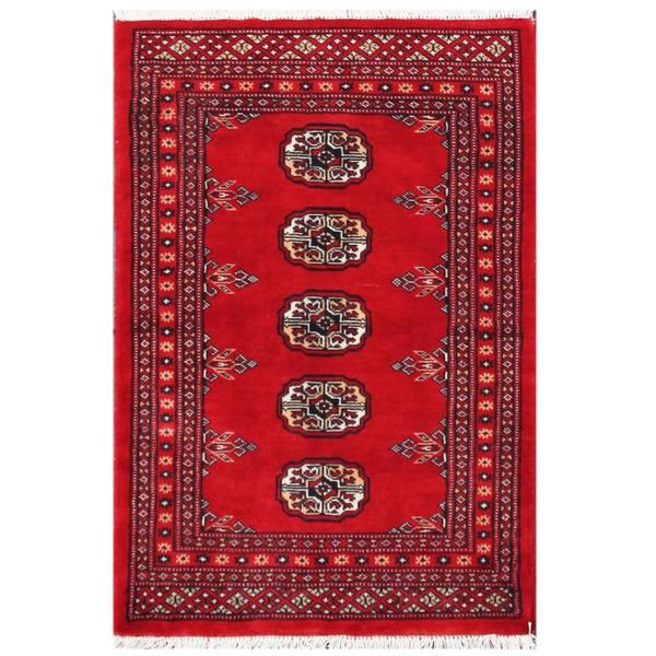 Handmade Bokhara Wool Rug (Pakistan) - 2'1 x 3'