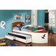 preview thumbnail 1 of 0, Voyager Boat Twin Bed with Twin Trundle