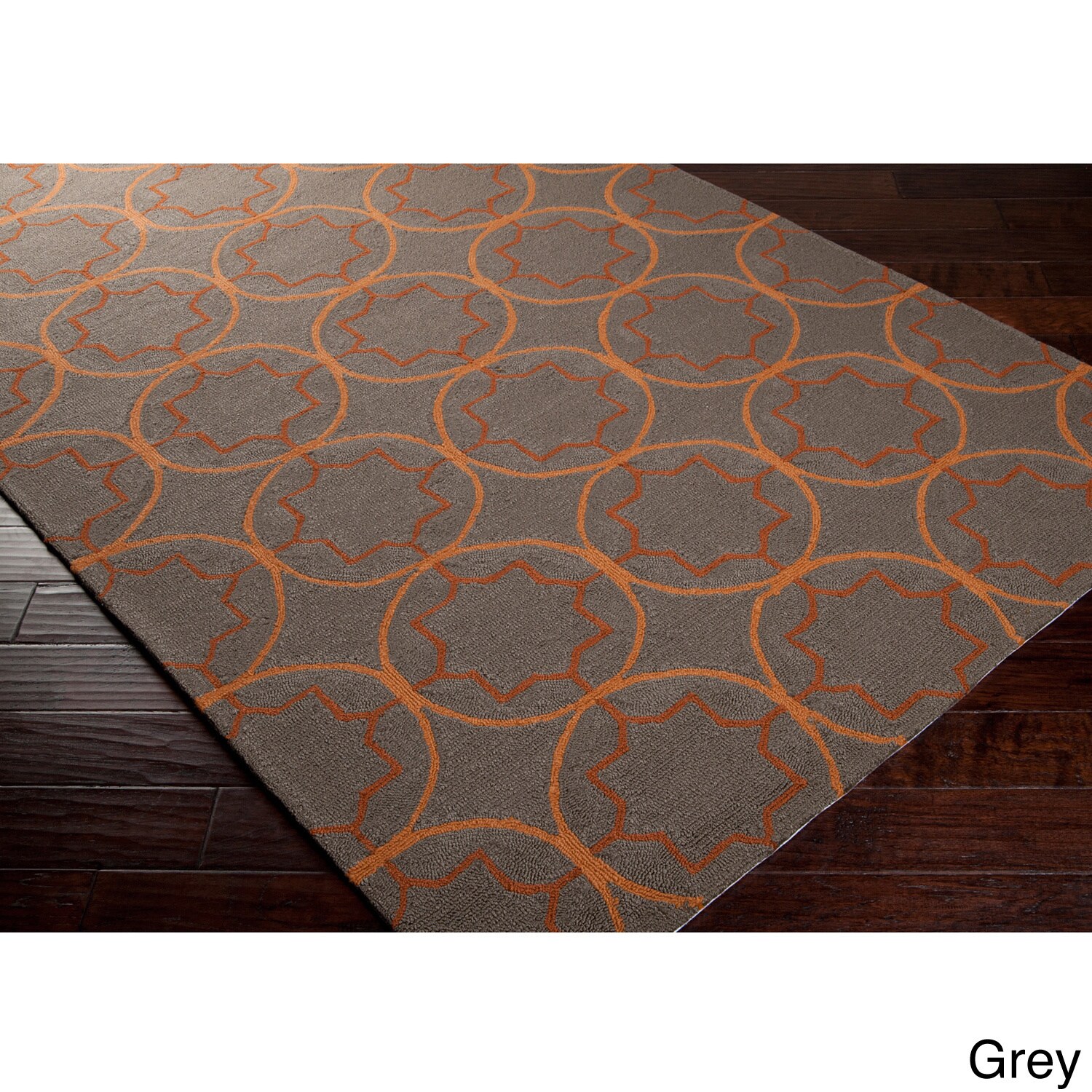 Hand hooked Dolly Contemporary Geometric Indoor/ Outdoor Area Rug (3 X 5)