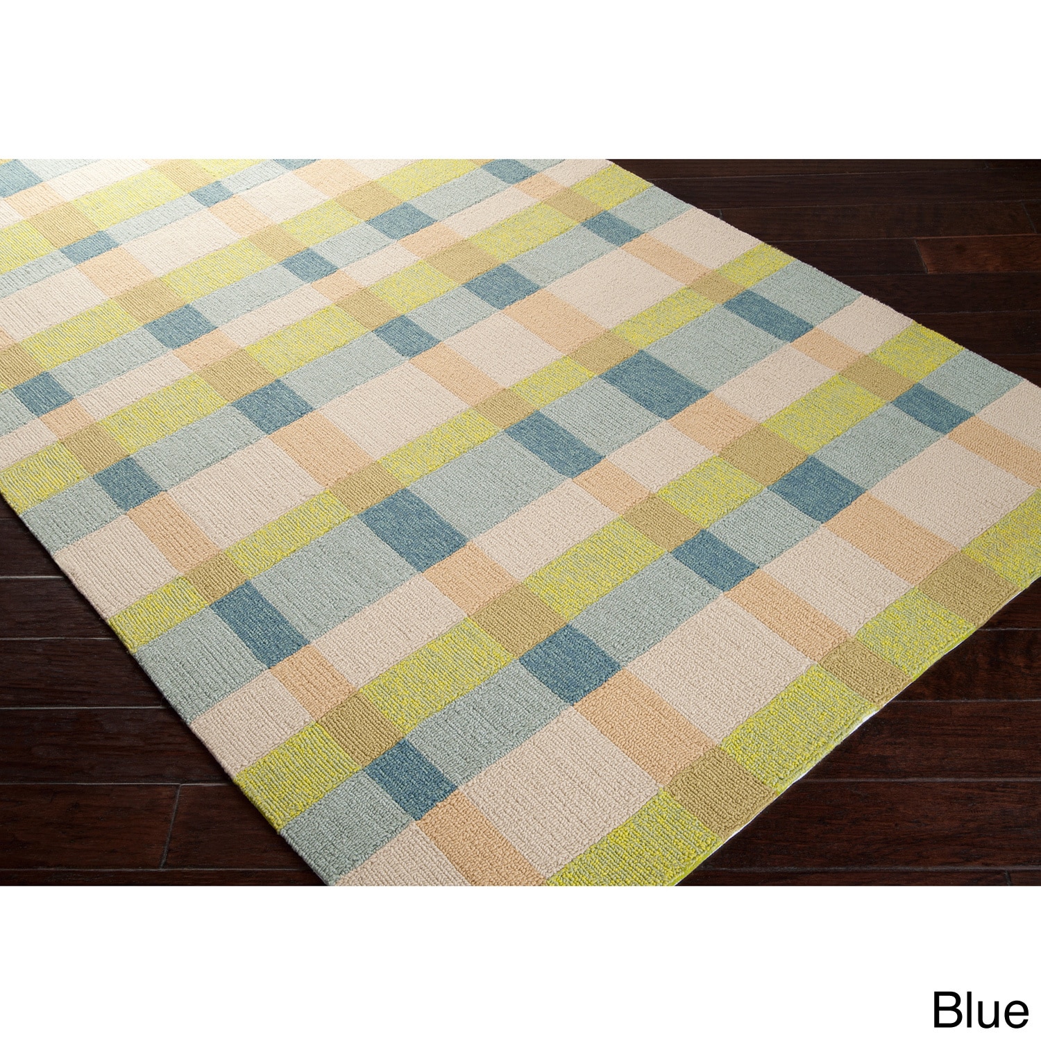 Hand hooked Cameron Contemporary Geometric Indoor/ Outdoor Area Rug (3 X 5)