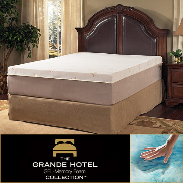 Grande Hotel Collection Trizone 14 inch King size Gel Memory Foam Mattress Grande Hotel Collection Mattresses