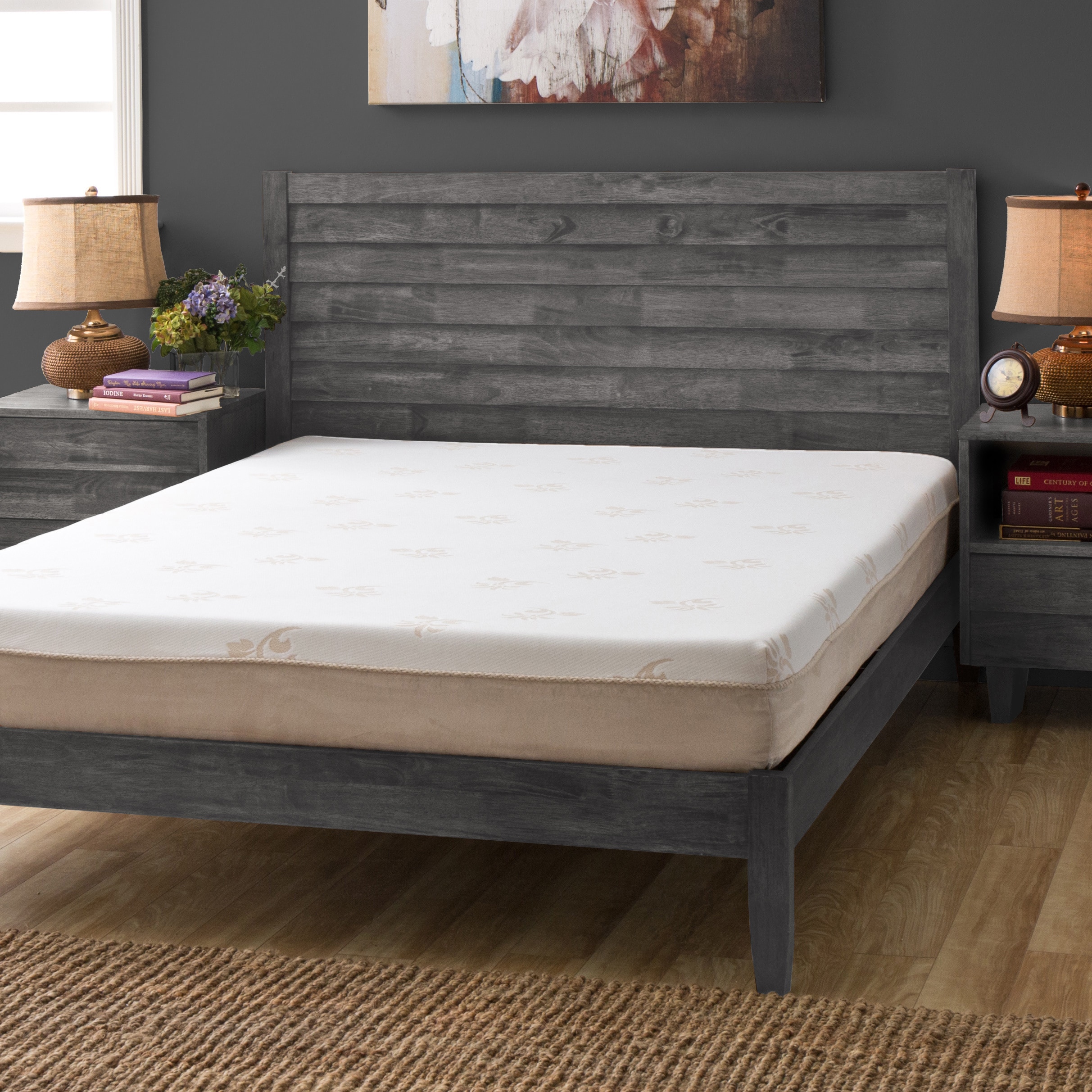 Grande Hotel Collection Trizone 8 inch King size Gel Memory Foam Mattress