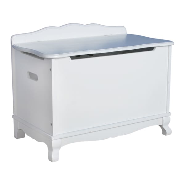 gray and white toy box