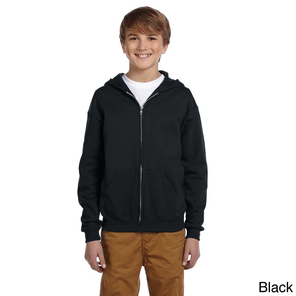 Youth 50/50 Nublend Fleece Full Zip Jacket