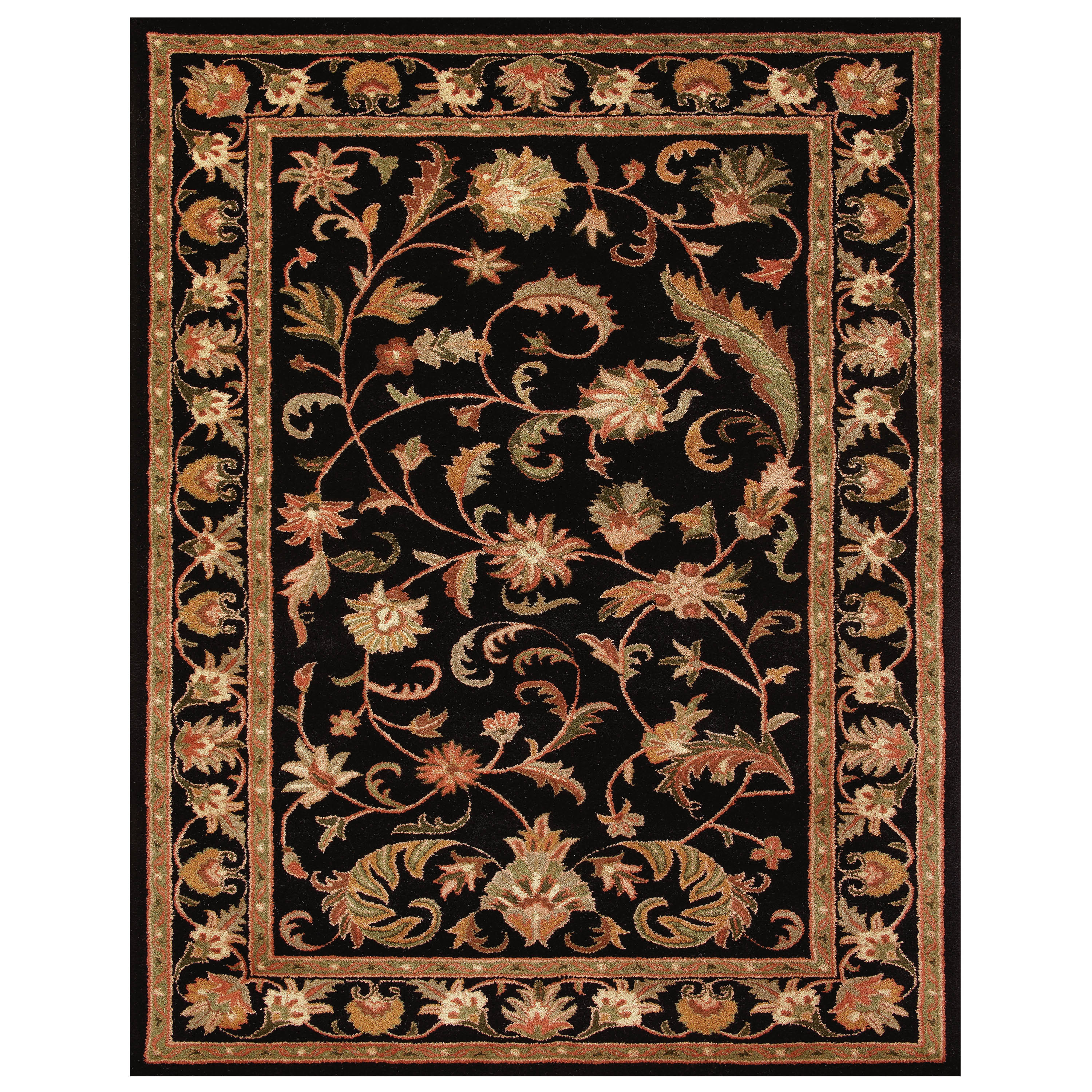 Wakefield Black Area Rug (5 X 8)