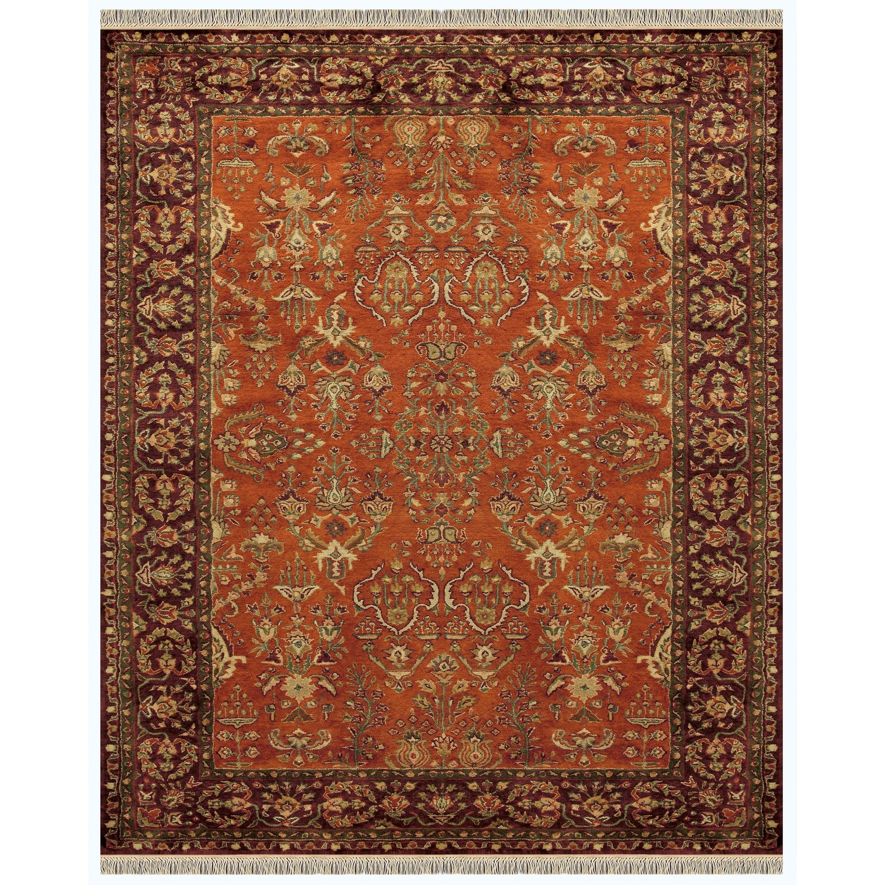 Alegra Cinnamon Plum Area Rug (8 X 11)