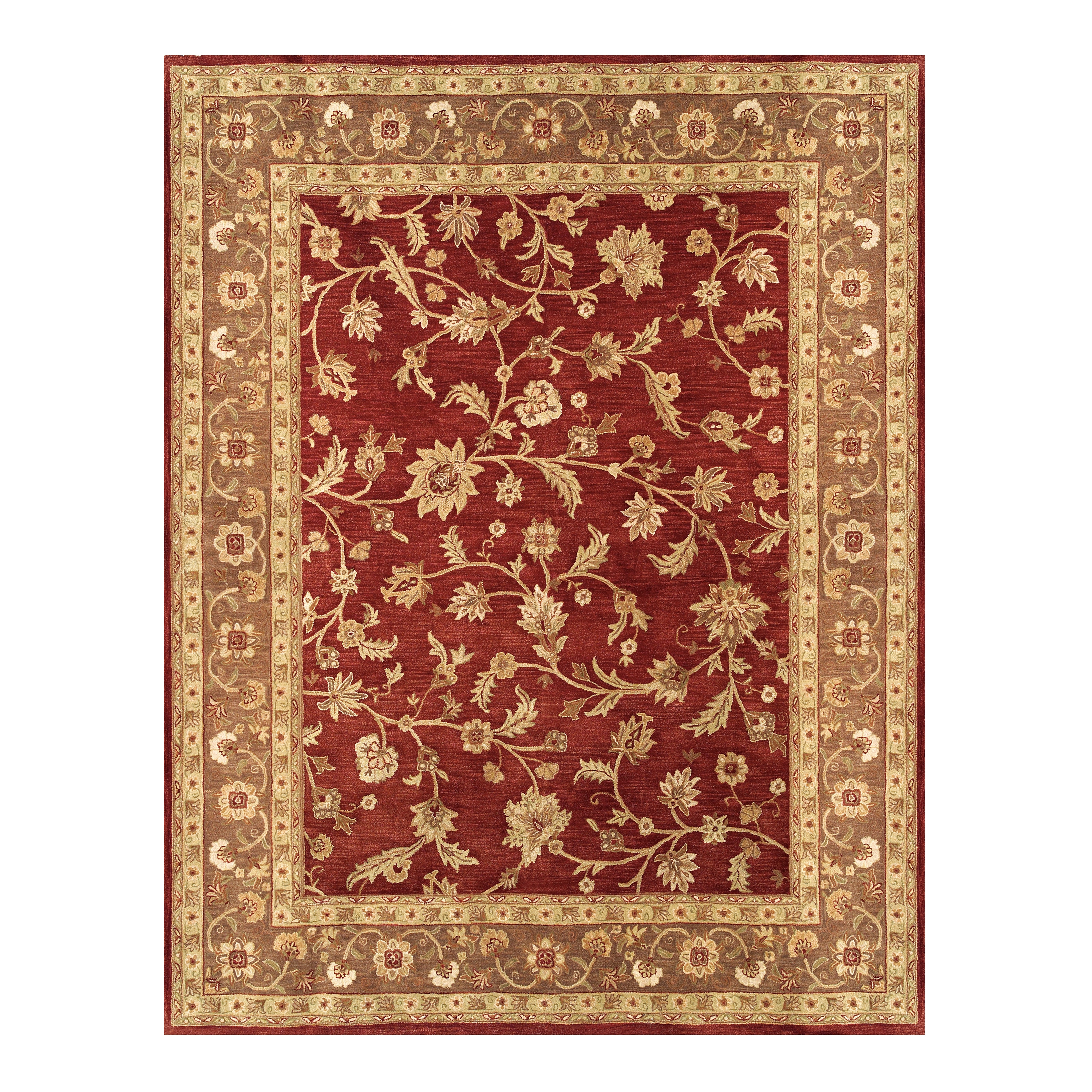 Sheridan Red Chocolate Area Rug (5 X 8)