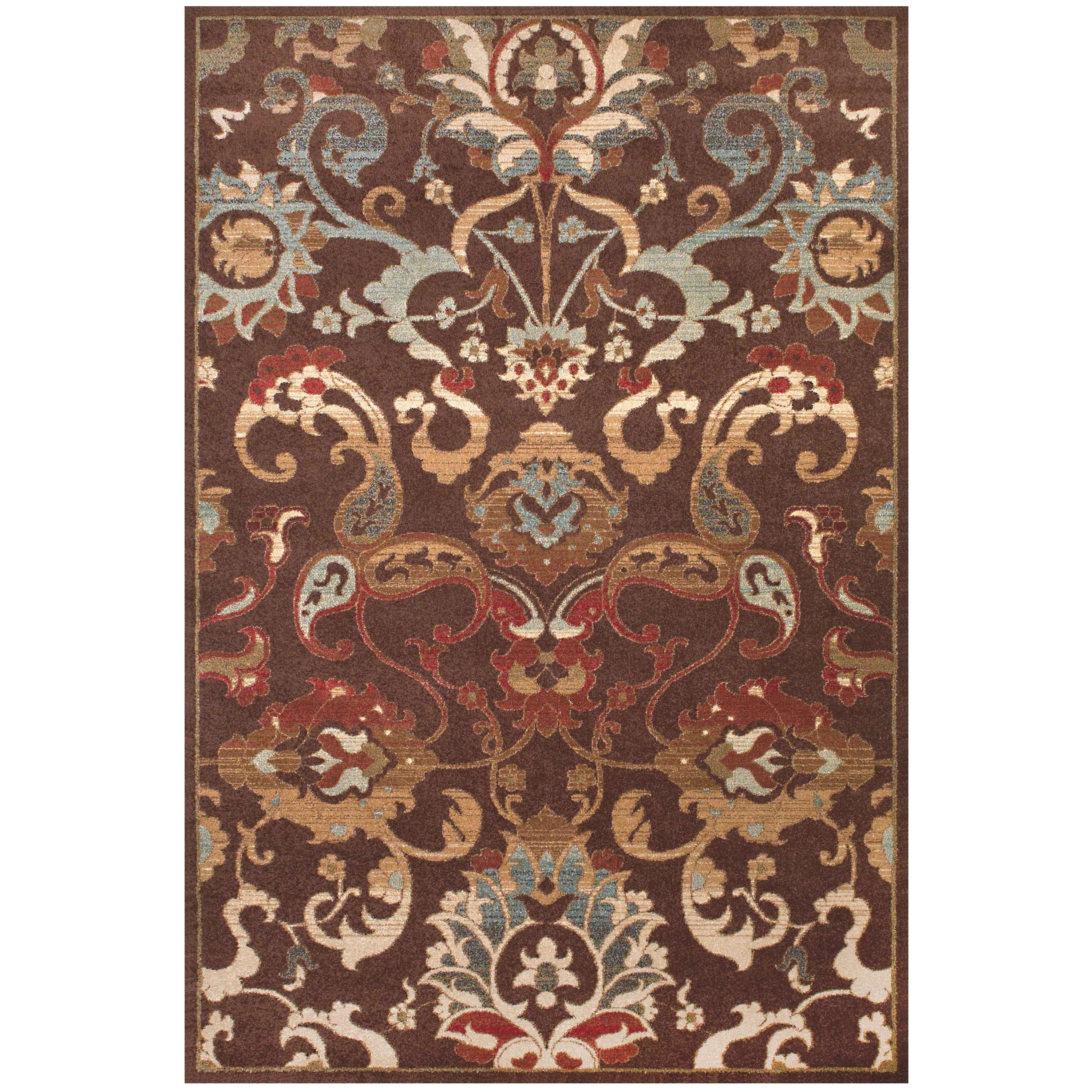 Salford Chocolate Area Rug (5 X 8)