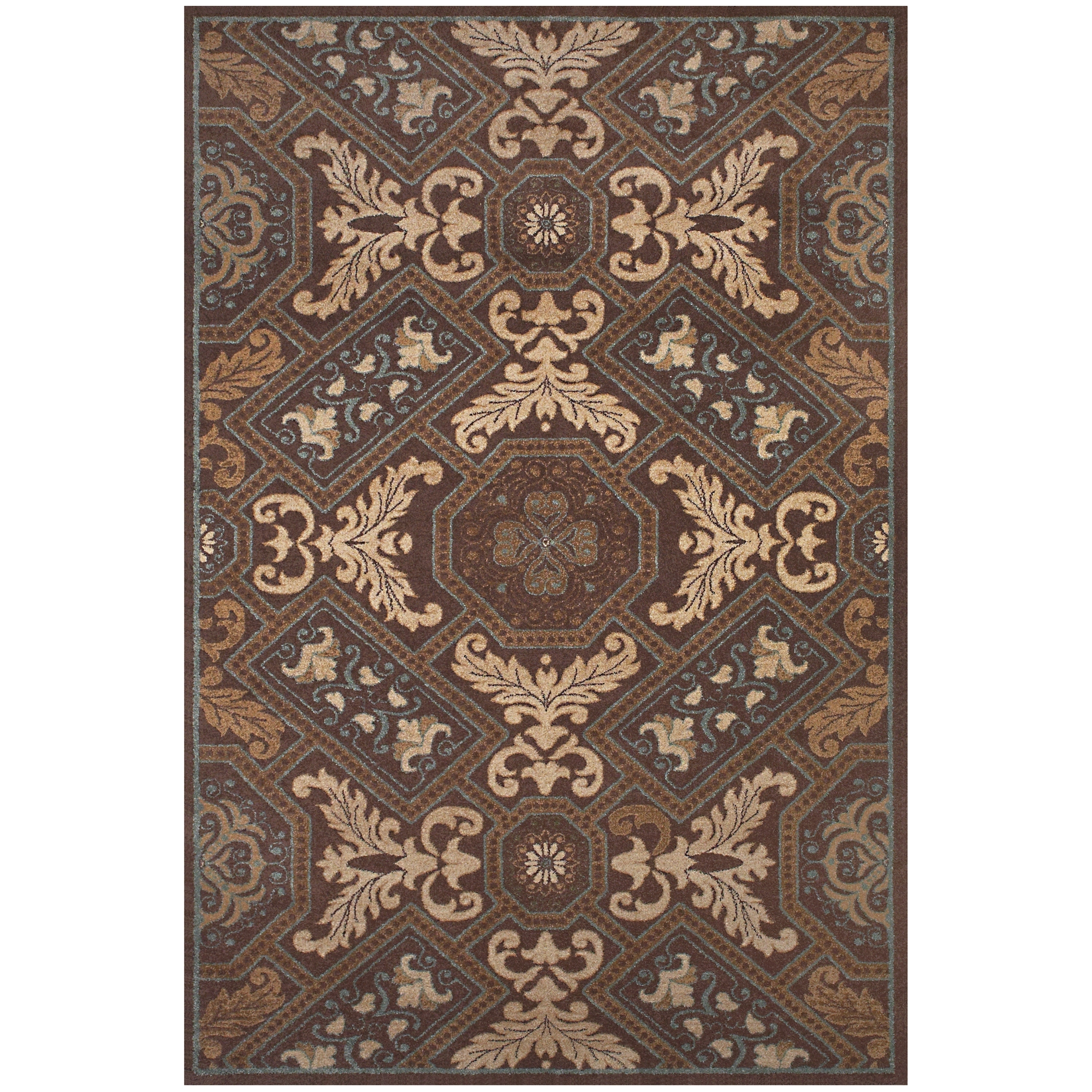 Salford Chocolate Area Rug (5 X 8)