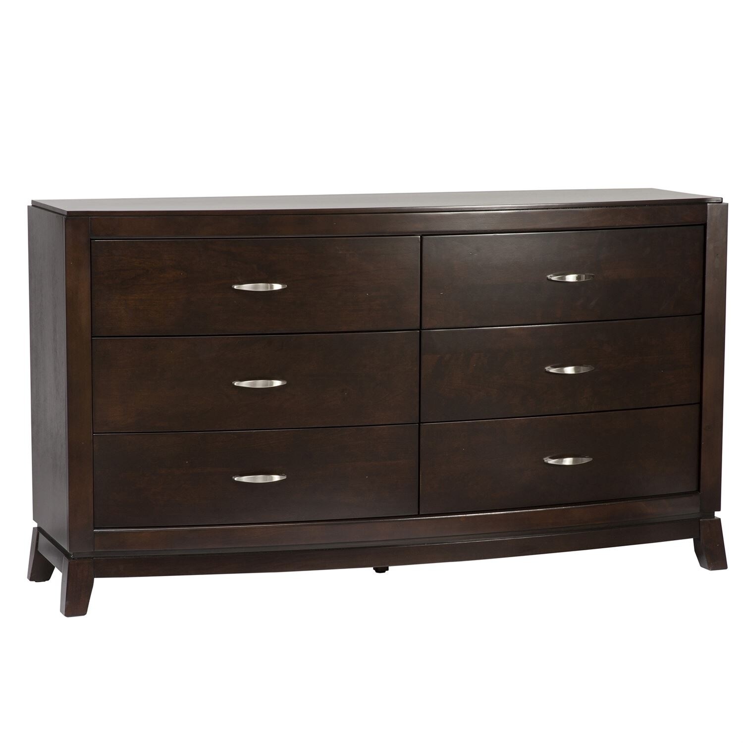 Liberty Furniture Industries Liberty Avalon Dark Truffle 6 drawer Dresser Cherry Size 6 drawer