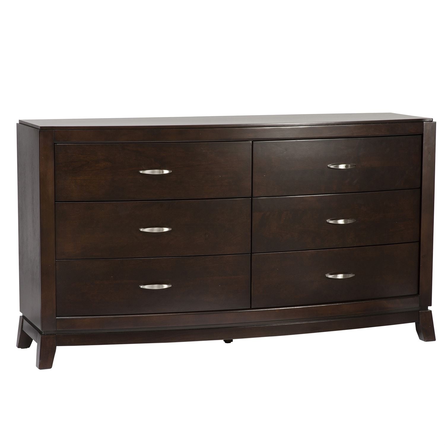 Liberty Furniture Industries Liberty Avalon Dark Truffle 6 drawer Dresser Cherry Size 6 drawer