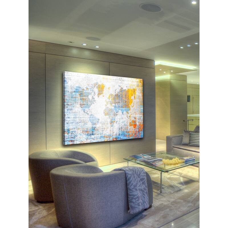 Marmont Hill Art Collective 'Continental Journey' Canvas Art - Multi-Color