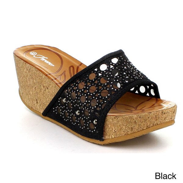 Shop FOREVER FREYA-21 Women's Slide Sandals - Free Shipping On Orders ...