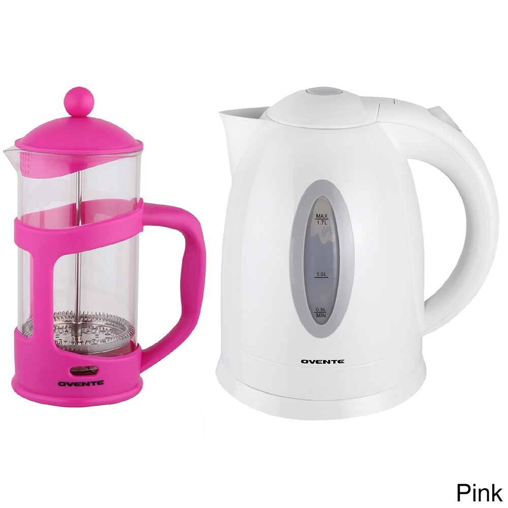 https://ak1.ostkcdn.com/images/products/9109231/White-Kettle-with-Pink-French-Press-Ovente-Cordless-Electric-Kettle-with-34-ounce-French-Press-Coffeemaker-4eb053f0-6731-441c-b4ca-422820b9e1a6.jpg