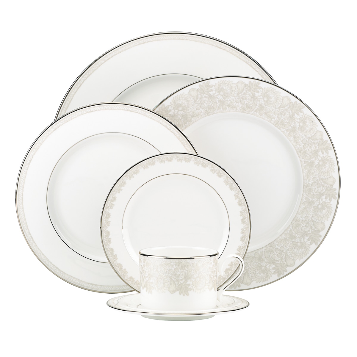 Lenox Sharon Sacks Lyrical Garden 5 piece Place Setting