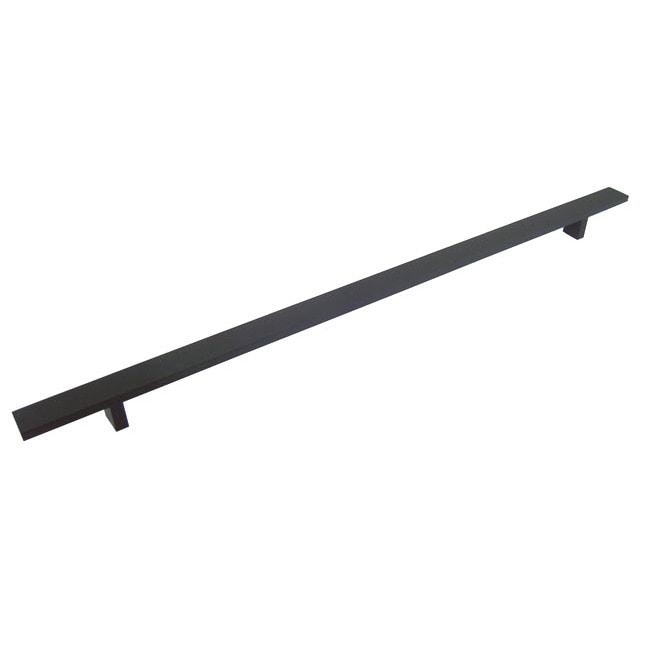 Contemporary 20 Rectangular Design Matte Black Finish Cabinet Bar Pull Handle (case Of 5)