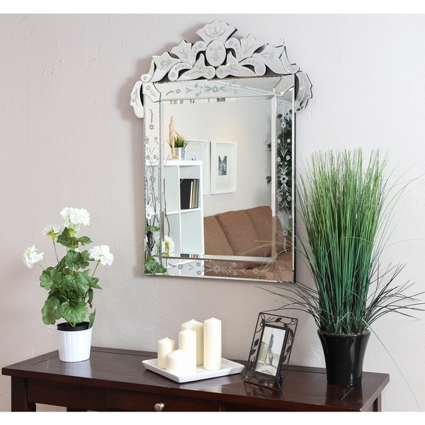 Somette Venetian Square Clear Mirror