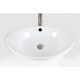 preview thumbnail 1 of 1, 23" European Style Oval Shape Porcelain Ceramic Bathroom Vessel Sink