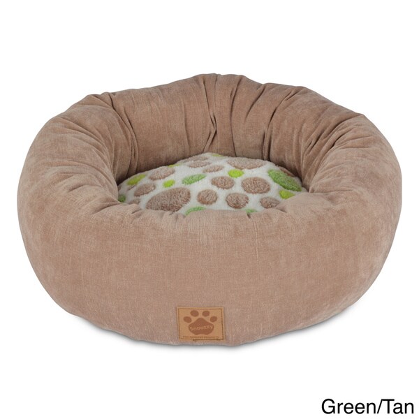 la doggie vita plush donut bed