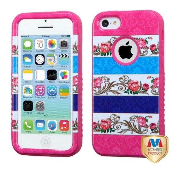 INSTEN High Impact Dual Layer Hybrid Phone Case Cover for Apple iPhone