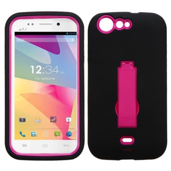 INSTEN High Impact Dual Layer Hybrid Phone Case Cover for BLU Life One