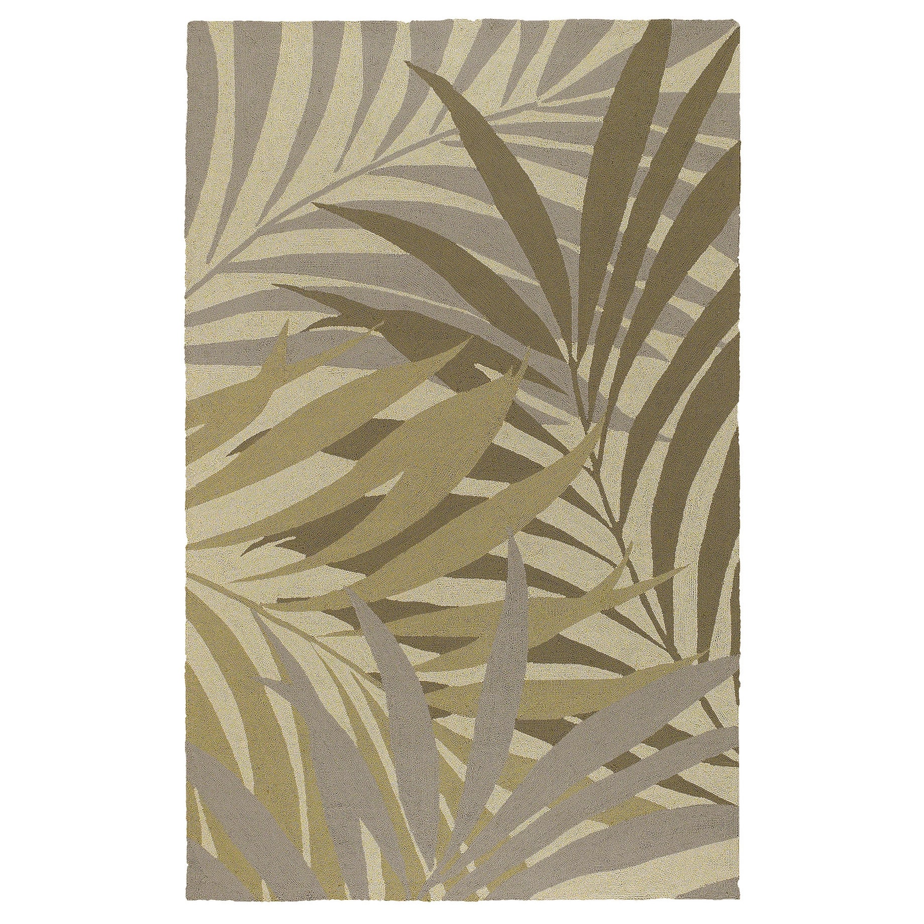 Hand hooked Lily Transitional Floral Indoor/ Outdoor Area Rug (8 X 10)