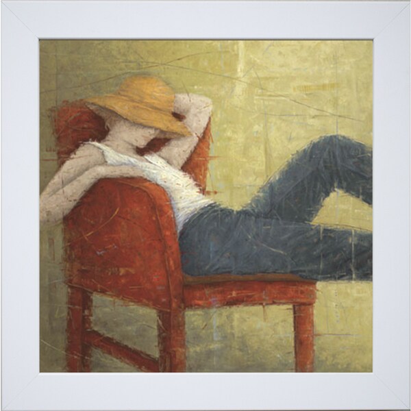 Erica Hopper 'Second Thoughts' Framed Art Print