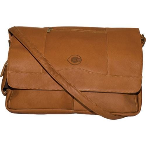 Pangea Laptop Messenger Pa 156 Mlb Cincinnati Reds/tan