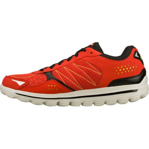 skechers go walk 2 mens red