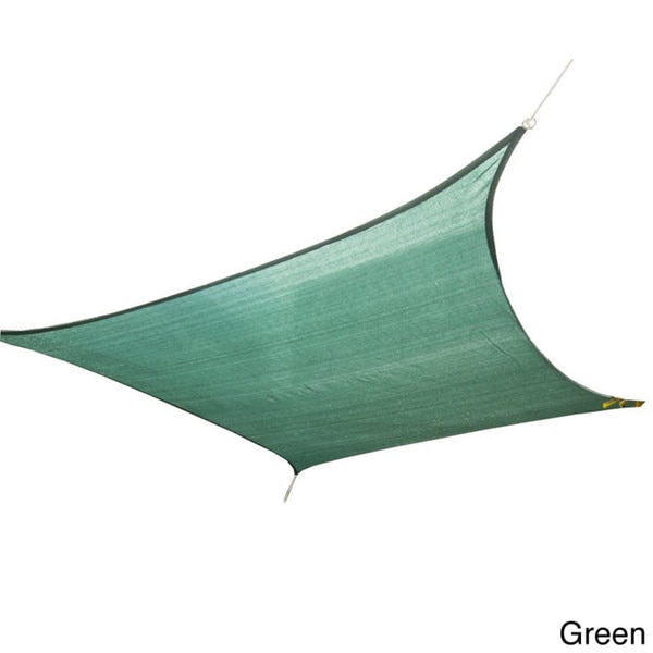 Cool Area Sun Shade Sail Patio Shade (9'10" x 13') Sunsails