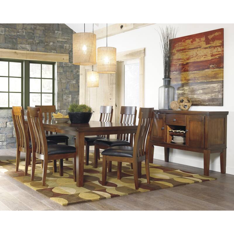 Ralene Rectangular Butterfly Extension Dining Table - 42" W x 78.13" D x 30" H