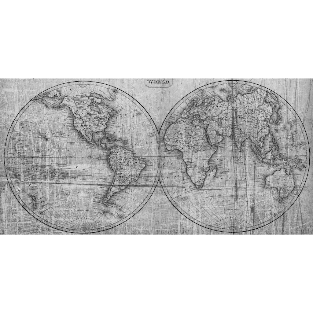 Marmont Hill Art Collective 'Double Globe' Canvas Art - Multi-Color